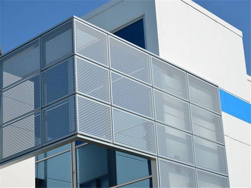 鞍山铝合金遮阳穿孔板作为新型遮阳产品具有节能环保与易加工的优势特性